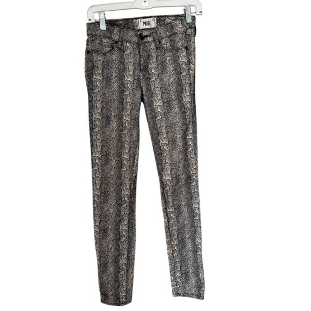 PAIGE jeans snake print pants sz 26